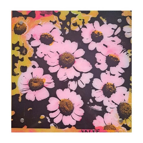30x30 cm Mixed media/acrylic glass